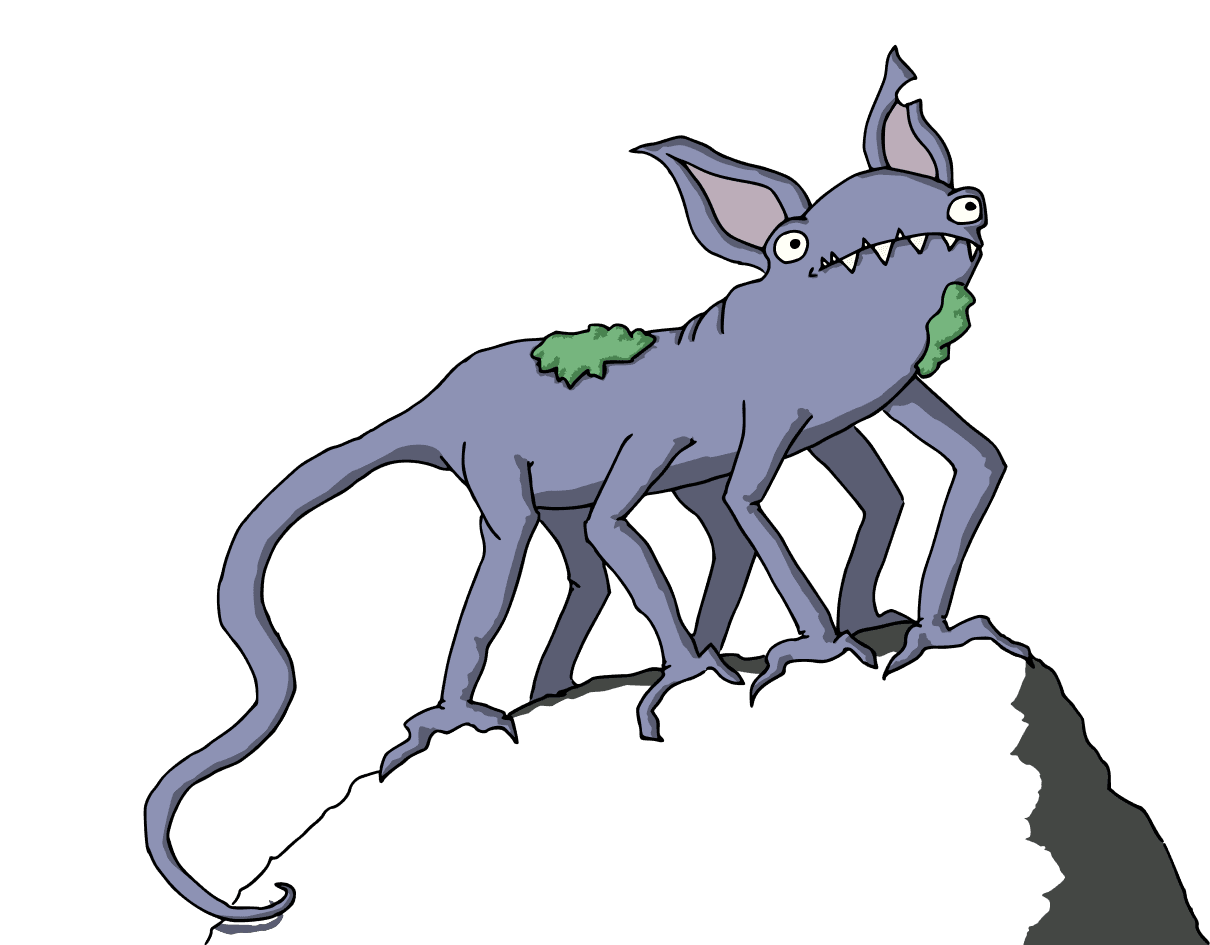 Crawler Creature - Ground movement specialist in Eat Up board game