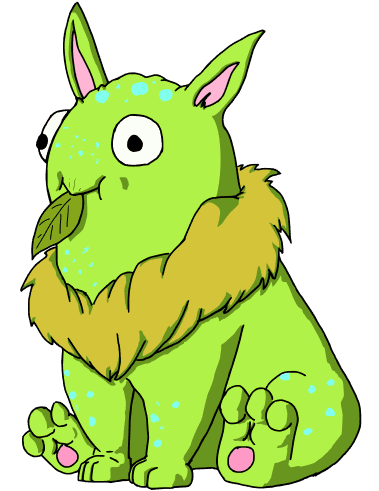 Small herb creature