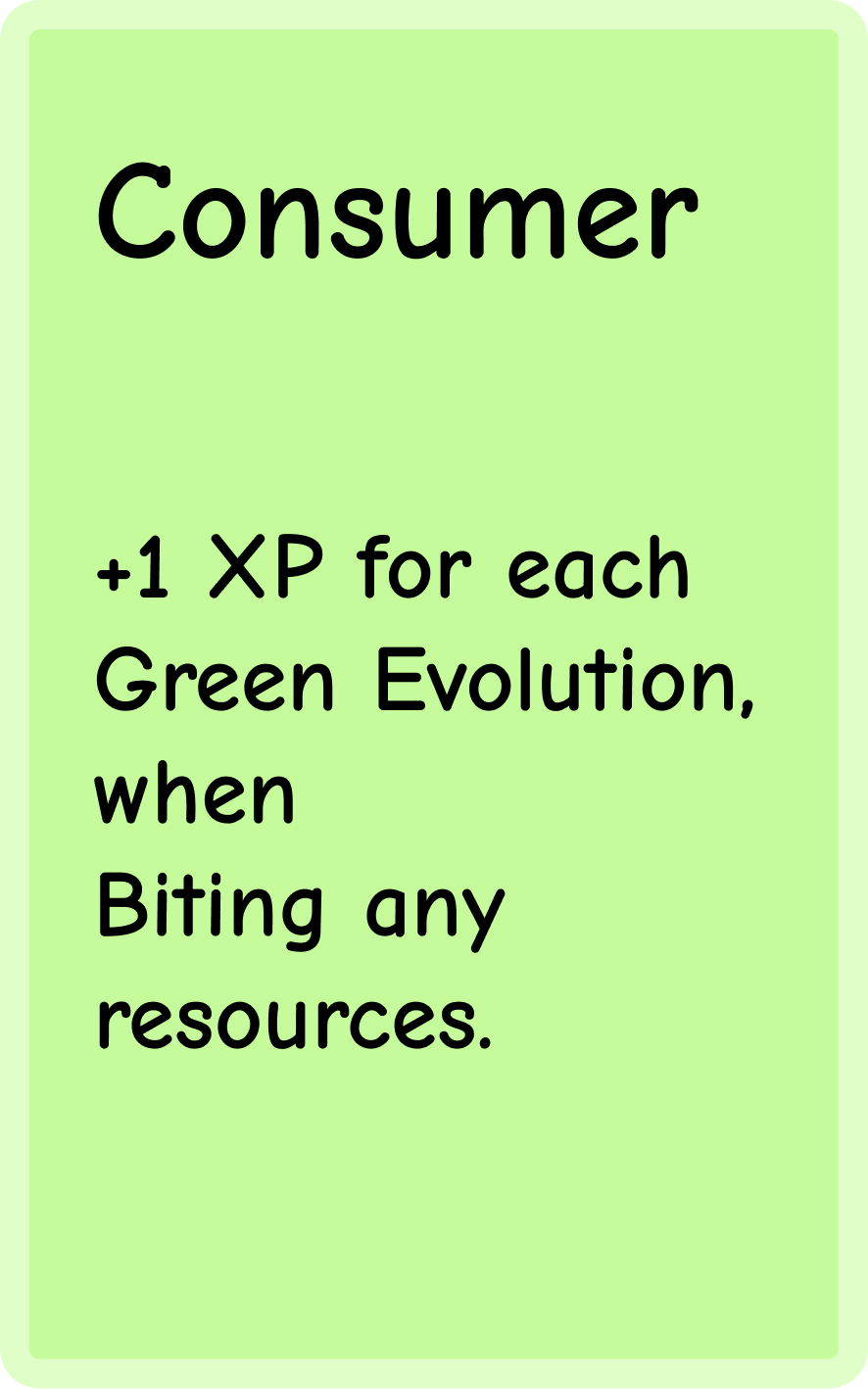 2XP Evolution Card - Consumer