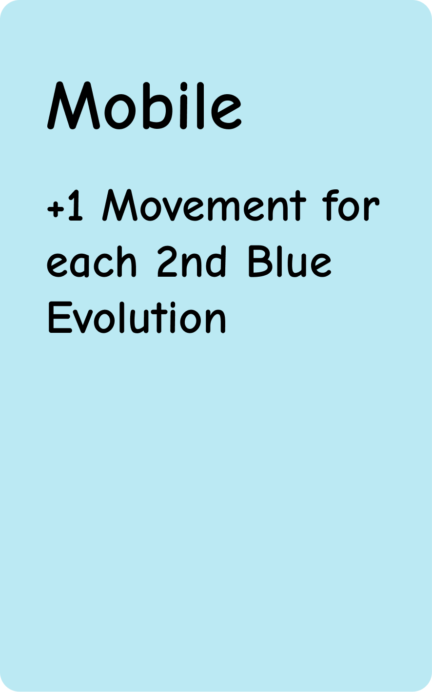 4XP Evolution Card - Mobile